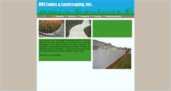 Desktop Screenshot of nrvlawnslandscaping.com